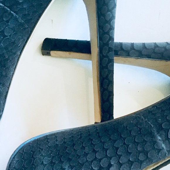 INC Snake Skin Leather Pumps - Picture 2 of 6